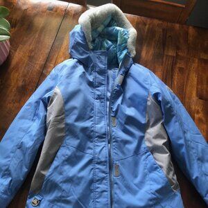 Gerry brand winter coat, kids 14-16, light blue